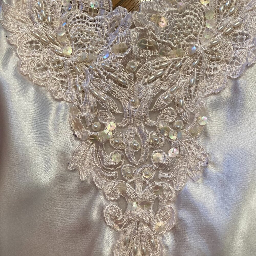 Silk-like Camisole with beading, XL